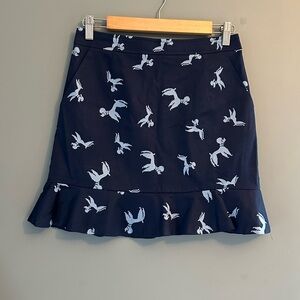 NWT ASOS blue mini poodle skirt